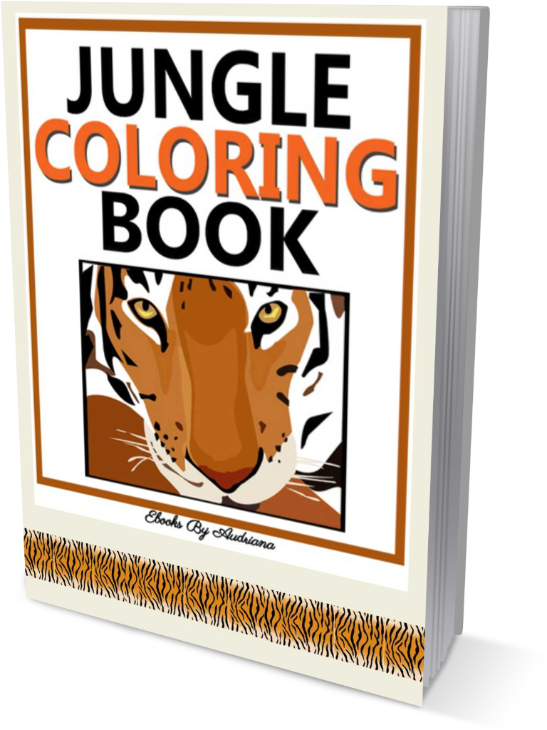 jungle coloring book